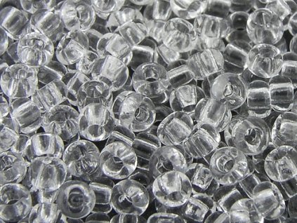 Seed Beads Preciosa No.00050 - Crystal - 10/0 12g