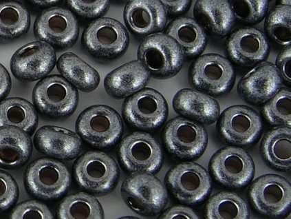 Seed Beads Preciosa No.28918 - Hematite - 10/0 12g