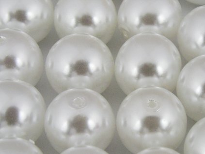 Beads Pearls White 10mm