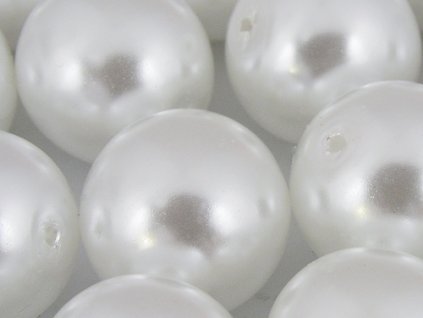 Beads Pearls White 14mm