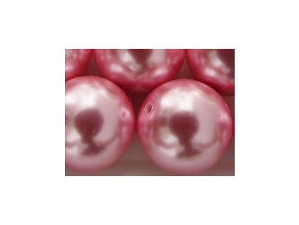 Beads Pearls Rose Pink 14mm