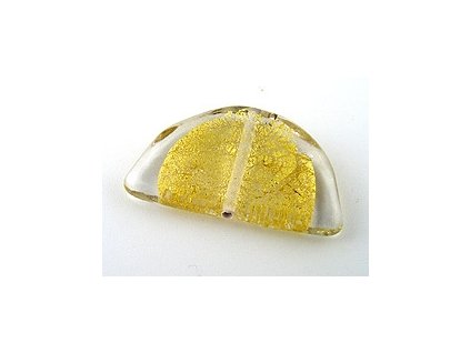 Halfmoon - Crystal, Gold foil