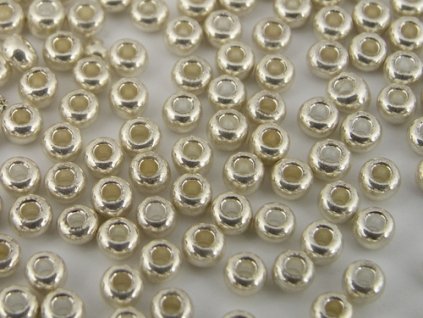 Seed Beads Preciosa No.18303 - Silver Coating - 10/0 12g