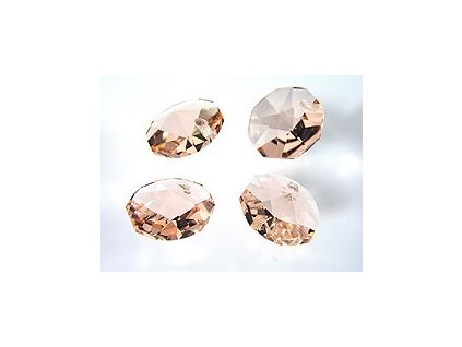 OCTAGONAL 1 HOLE ROSALIN 14mm 5pcs