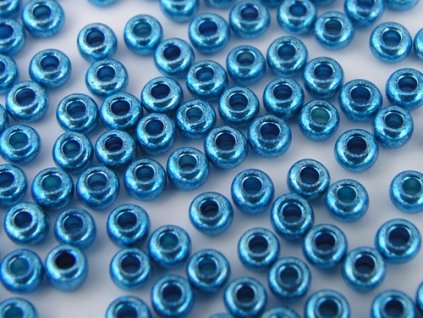 Seed Beads Preciosa No.18336 - Aquamarine Coating - 10/0 12g