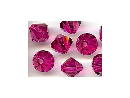 SW Fuchsie 6mm 7kusů