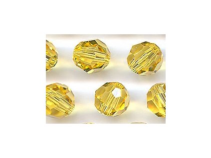 SW5000 Světlá Topaz 4mm 8kusů