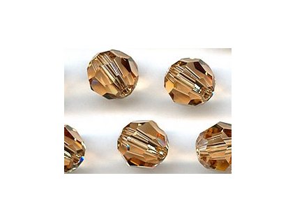 SW5000 Kouřový topaz 4mm 8kusů