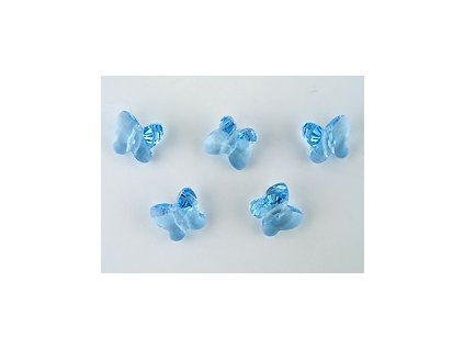 SW5754|Butterfly Aquamarine 8mm - 2pcs