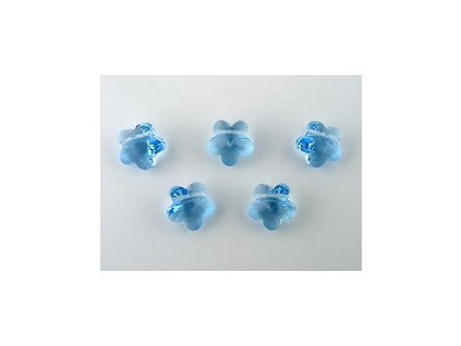 SW5744|Flower Aquamarine 8mm - 2pcs