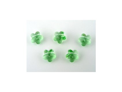 SW5744|Flower Peridot 8mm - 2pcs