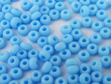 Seed Beads Preciosa No.63000 - Opaque Light Aquamarine 10/0 12g