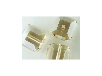 SW5601|Cube Crystal Golden Shadow 8mm