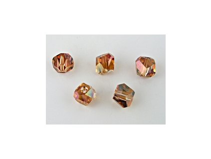 SW5603|Graphic Cube Krystal Copper 6mm