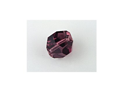 SW5603|Graphic Cube Amethyst 8mm