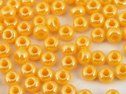 Seed Beads Preciosa No.98110 - Orange - Luster 10/0 12g
