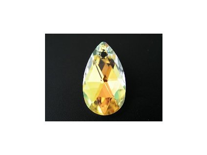 SW6106|Pear-shaped Pendant Krystal AB 22mm