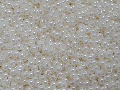 Seed Beads Preciosa No.47102 - Pearl Natural Champaigne 10/0 12g