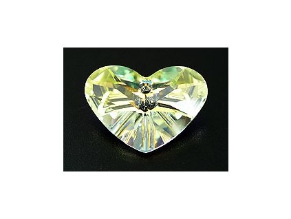 SW6260|Crazy 4 U Heart Crystal AB 27mm