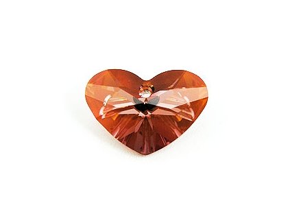 SW6260|Crazy 4 U Heart Crystal REDM 27mm