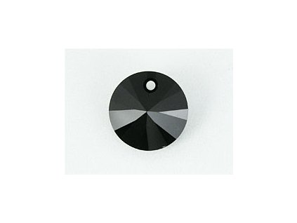 SWAROVSKI #6428|Xilion Pendant Jet 12mm 1kus