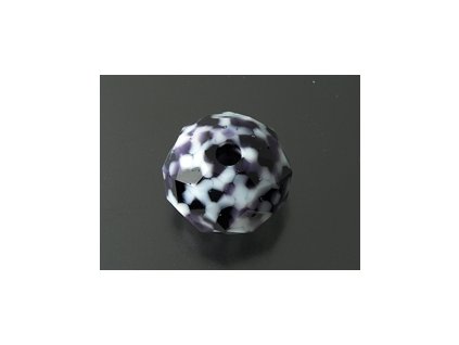 Korálky Swarovski Briolette Mosaic Purple Opál 18mm