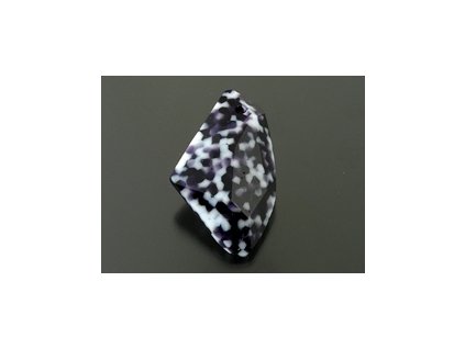 Pendant Swarovski Galactic Vertical Mosaic Purple Opal 39mm