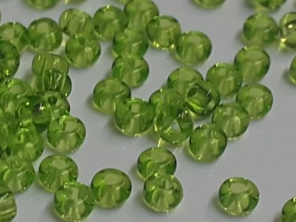 Seed Beads Preciosa No.50220 - Light Olivine - 10/0 12g