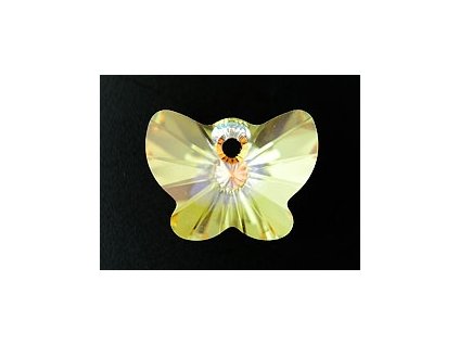 SW6754|Butterfly Pendant Crystal AB 18mm