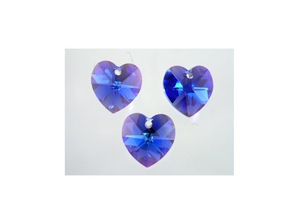 SW6202|Heart Sapphire AB 10,3x10mm 2pcs