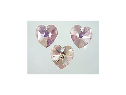 SW6202|Heart Light Amethyst  10,3x10mm 2pcs