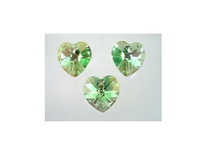 SW6202|Heart Peridot 10,3x10mm 2pcs