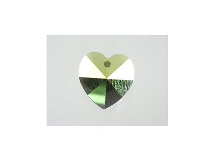 SW6202|Heart Olivine 10,3x10mm 2pcs