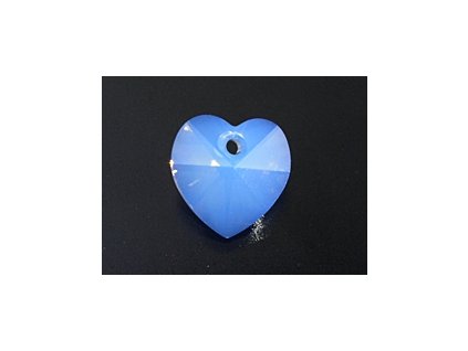 SW6202|Heart Air Blue Opál 10,3x10mm 2ks