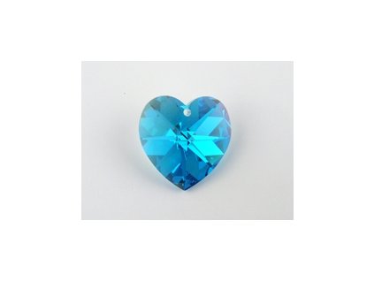 SW6202|Heart Blue Zircon AB 18x17,5mm