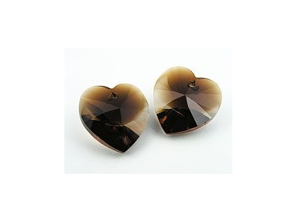 SW6228|Heart Topaz Blend 18x17,5mm