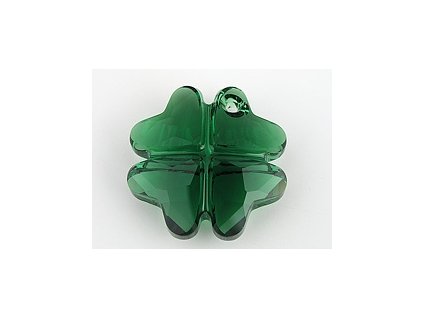 SW6764|Clover Pendant - Dark Moss Green 28mm