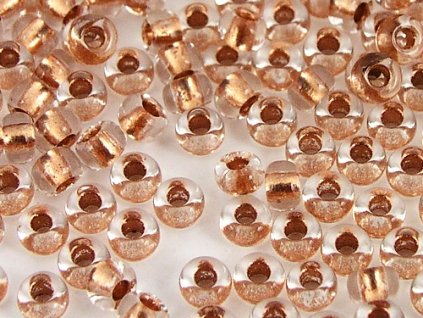 Seed Beads Preciosa No.68105 - Crystal - Bronze Line 10/0 12g
