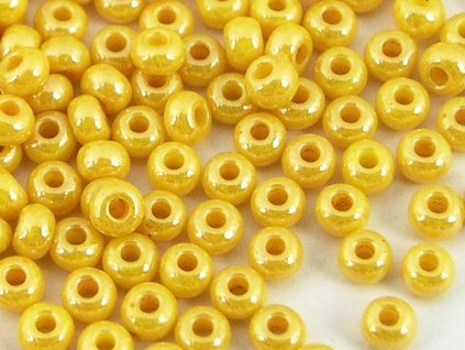 Seed Beads Preciosa No.83111 - Yellow Luster 10/0 12g