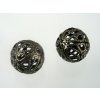 Metal Beads Filigree C Round AAU 14mm