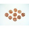 Wire Ball A Bronze 8mm 2pcs