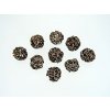 Wire Ball A Antic Copper 8mm 2pcs