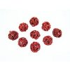 Wire Ball A Red 8mm 2pcs
