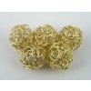 Wire Ball A Gold 12mm