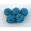 Wire Ball A Turquoise 12mm