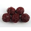 Wire Ball A Wine Red 16mm