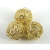 Wire Ball A Gold 16mm