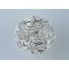 Wire Ball A silver 20mm