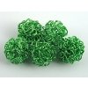 Wire Ball B Light Green 14mm