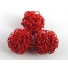 Wire Ball B Red 18mm